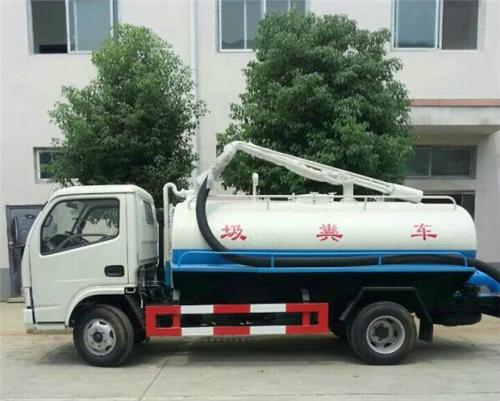 多利卡沼氣池吸糞車圖片，多利卡吸糞車價格表圖片，5方東風(fēng)國四吸糞車圖片-中科商務(wù)網(wǎng)-湖北五環(huán)專用汽車